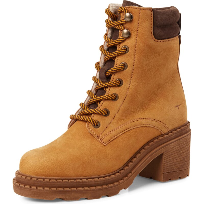 Tamaris Šnurovacie členkové čižmy hnedá / koňaková 65992812