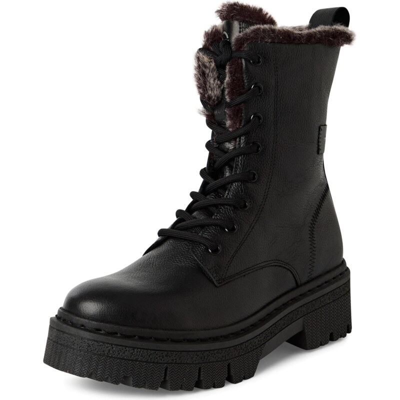 Tamaris Šnurovacie členkové čižmy čierna 65992818