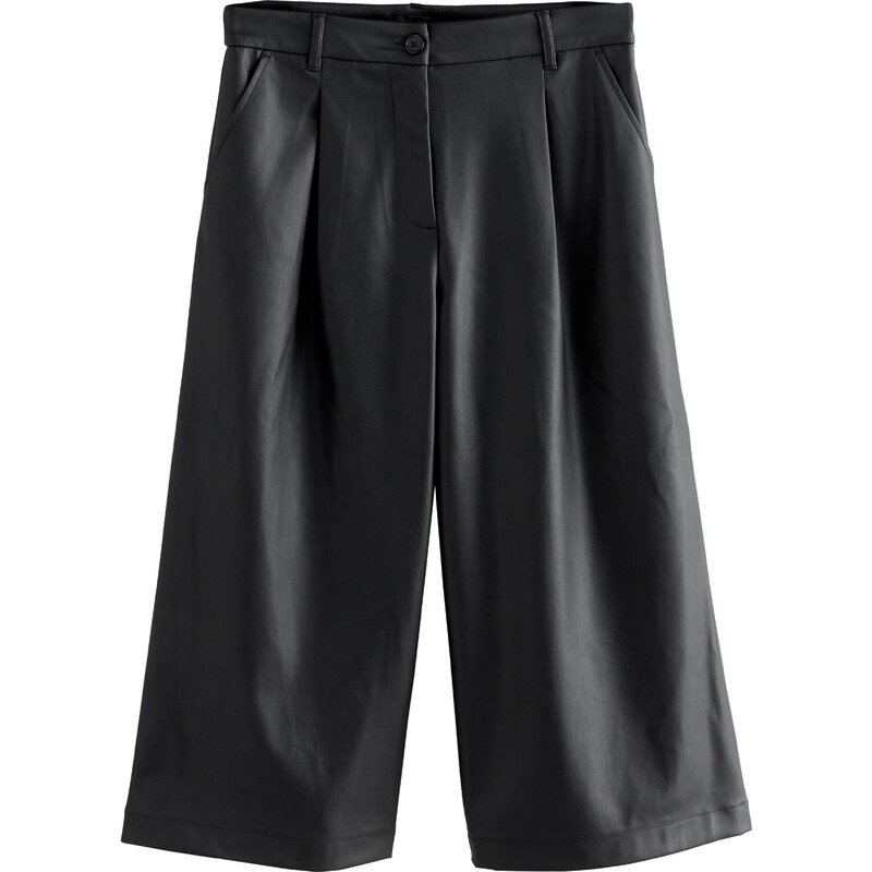 Next Plisované nohavice čierna 65993147