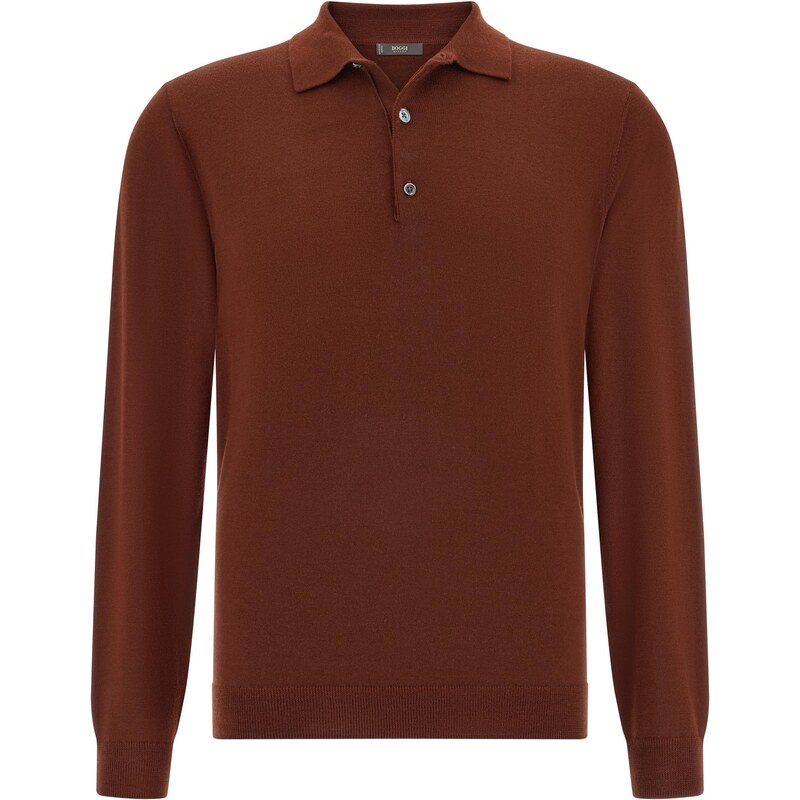 Boggi Milano Tričko burgundská 65993176