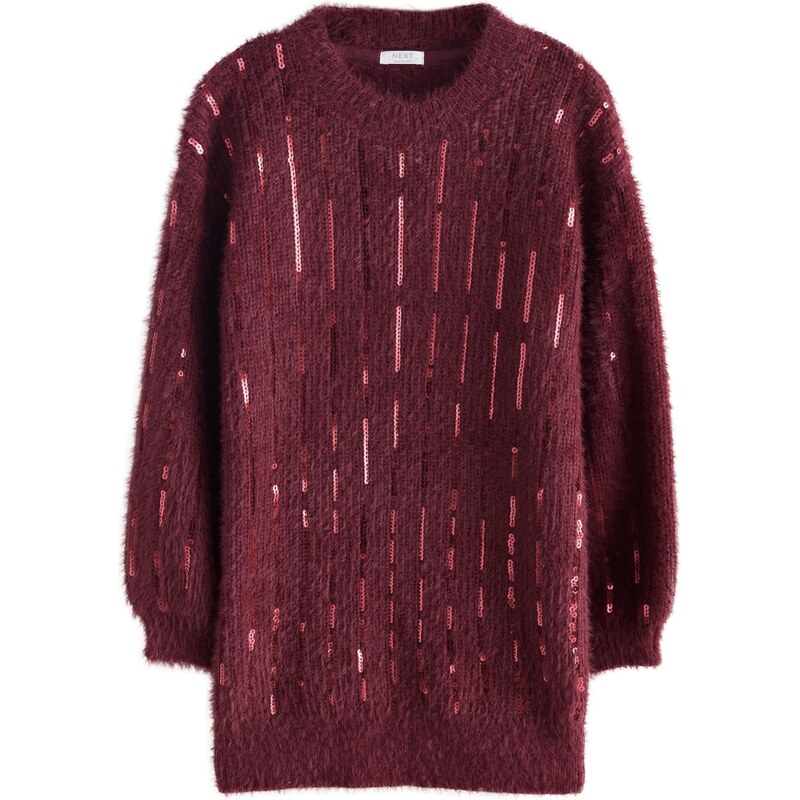 Next Šaty burgundská 65993385