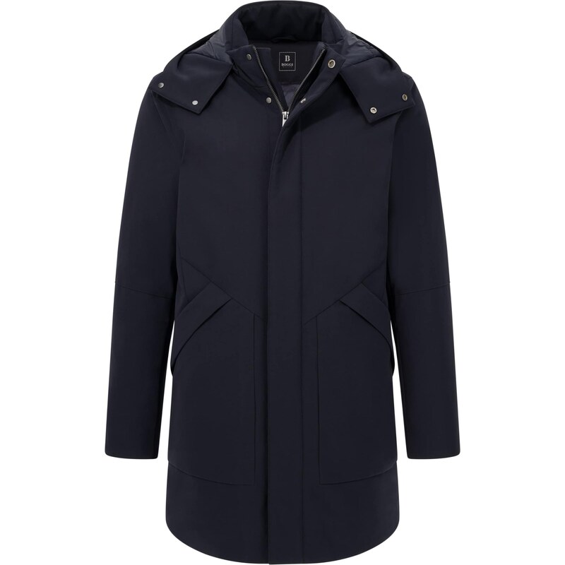 Boggi Milano Prechodná parka Tech námornícka modrá 65993418
