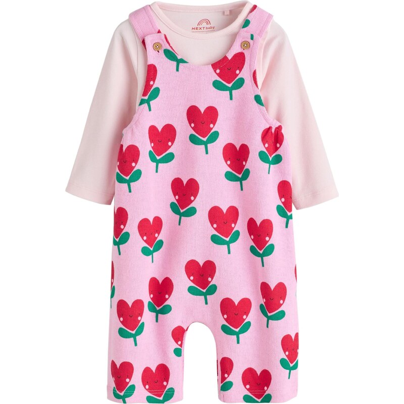 Next Set zelená / rosé / svetloružová / grenadínová 65993435