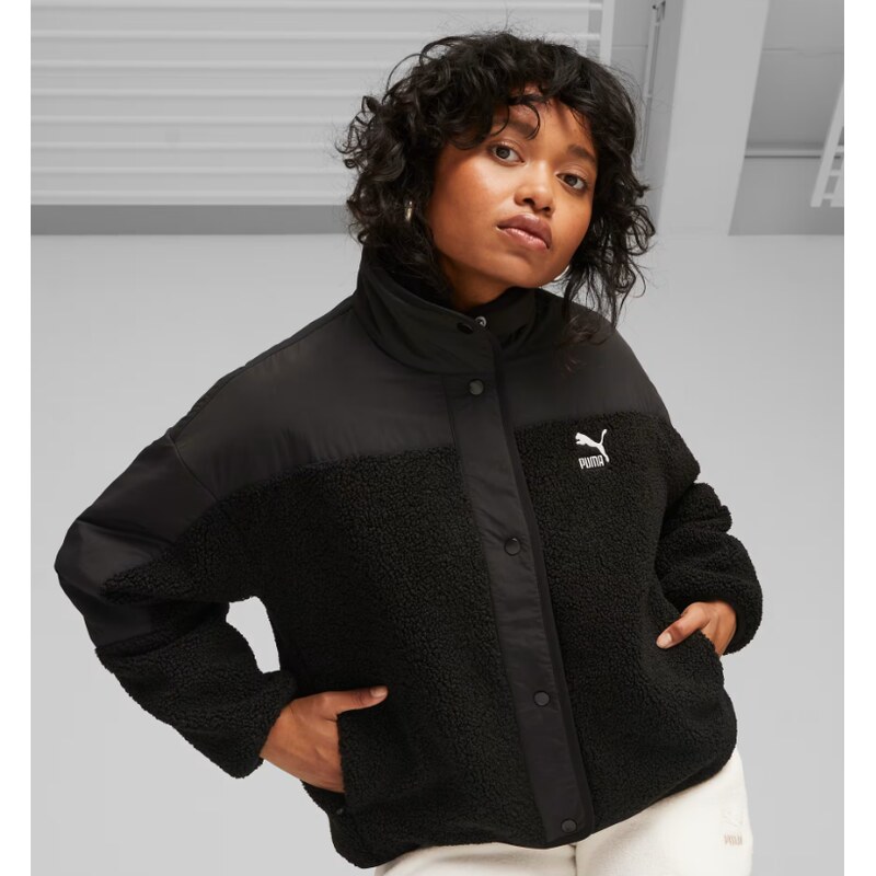Puma Classics Sherpa Jacket black 46494645