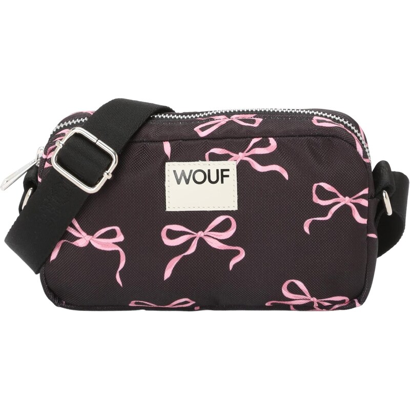 Wouf Taška cez rameno Juliette ružová / čierna 65993515
