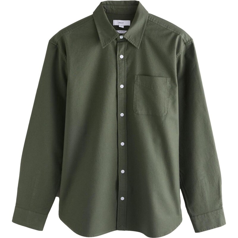 Next Košeľa tmavozelená 65993567