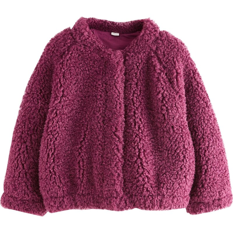 Next Flisová bunda červeno-fialová 65993573