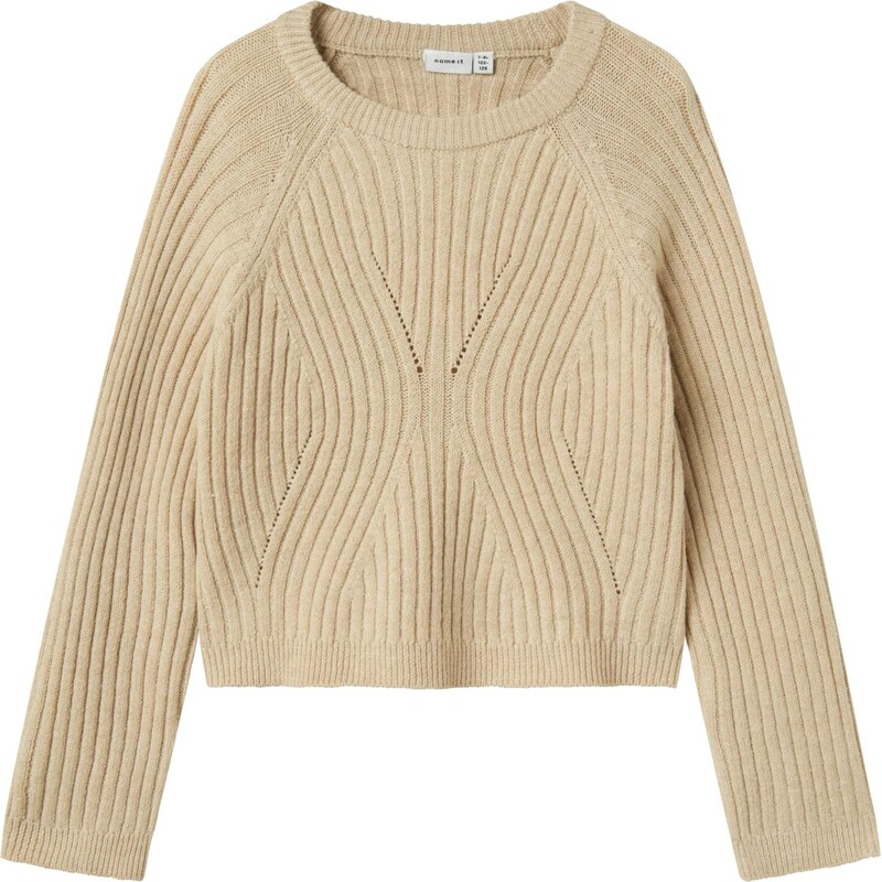 NAME IT Sveter NKFRikine béžová melírovaná 65993643