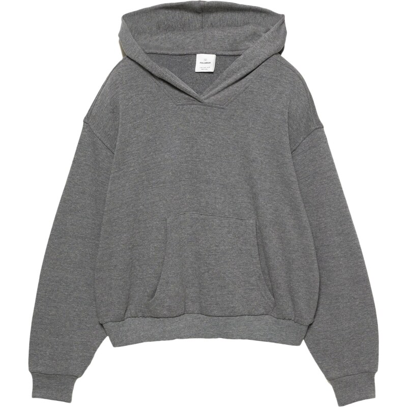 Pull&Bear Sveter sivá melírovaná 66010182