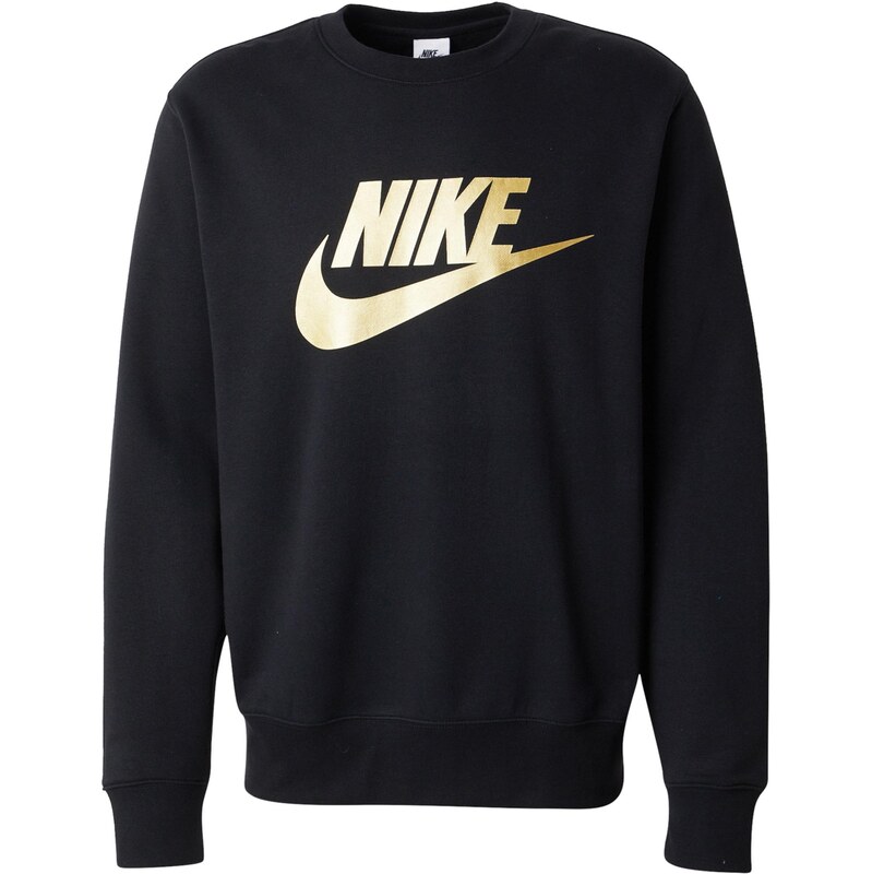 Nike Sportswear Mikina CLUB svetložltá / čierna 65993884
