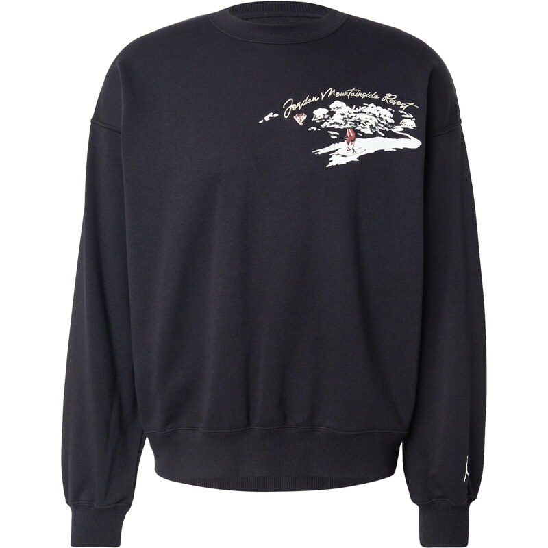 Jordan Mikina SNOWSCAPE jedľová / rubínová / čierna / biela 65993992