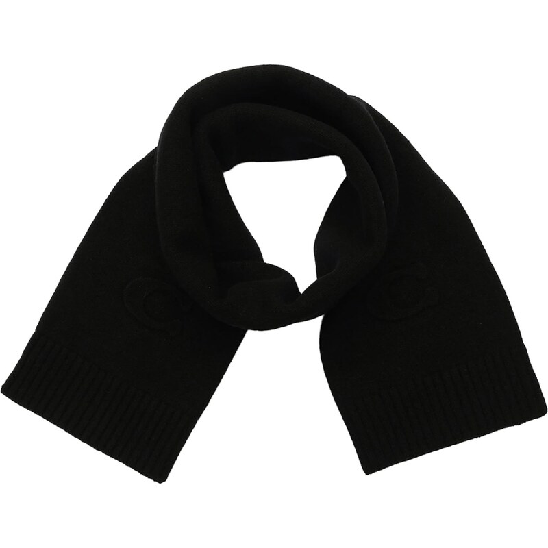 COACH Šál EMBOSSED KNIT MUFFLER čierna 65994098