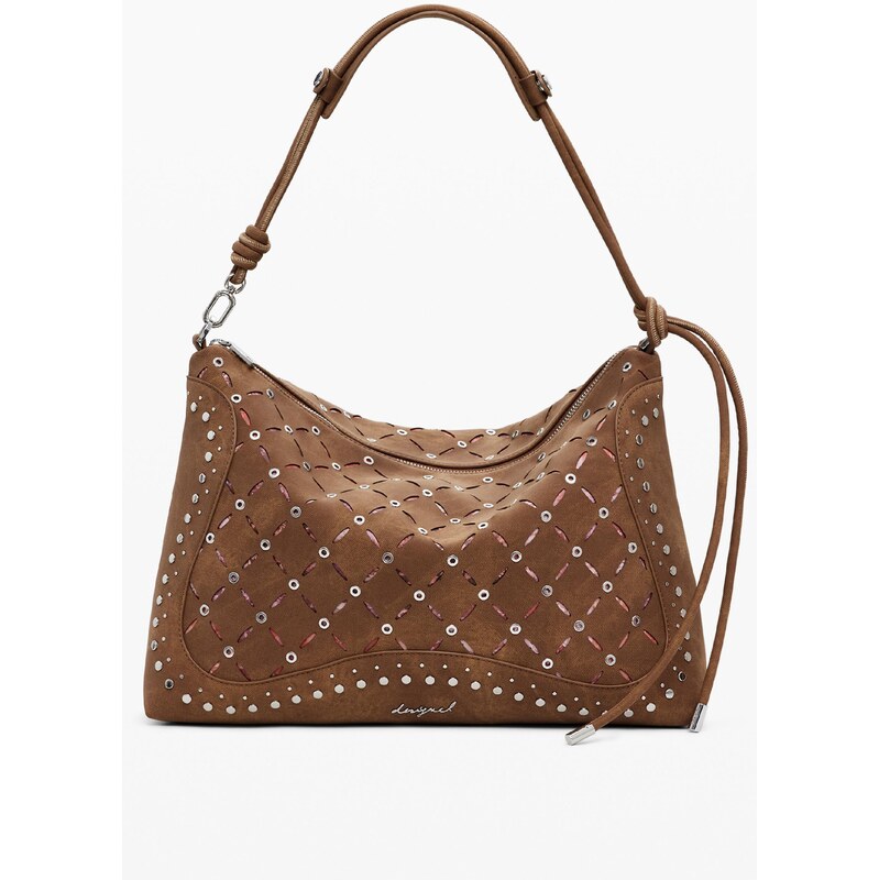 Štýlová Dámska Kabelka DESIGUAL 39.0X28.0X12.0cm Hnedá 65996710