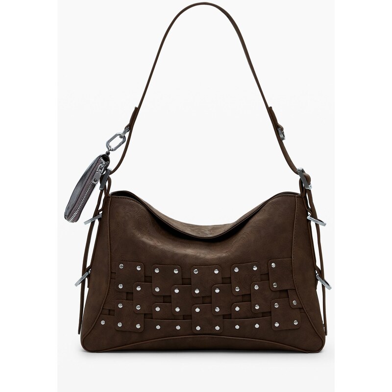 Štýlová Dámska Kabelka DESIGUAL 33.0X20.0X8.0cm Hnedá 65996711