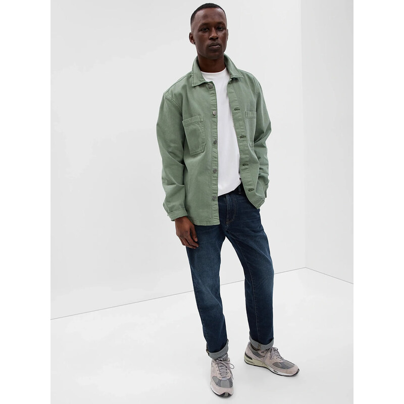 Džínsy pre mužov GAP straight fit GapFlex 499984-00 66000846