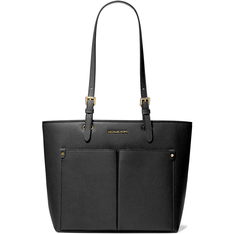 Michael Kors Kabelka Jet Set Medium Pocket Tote Bag Black 66600077