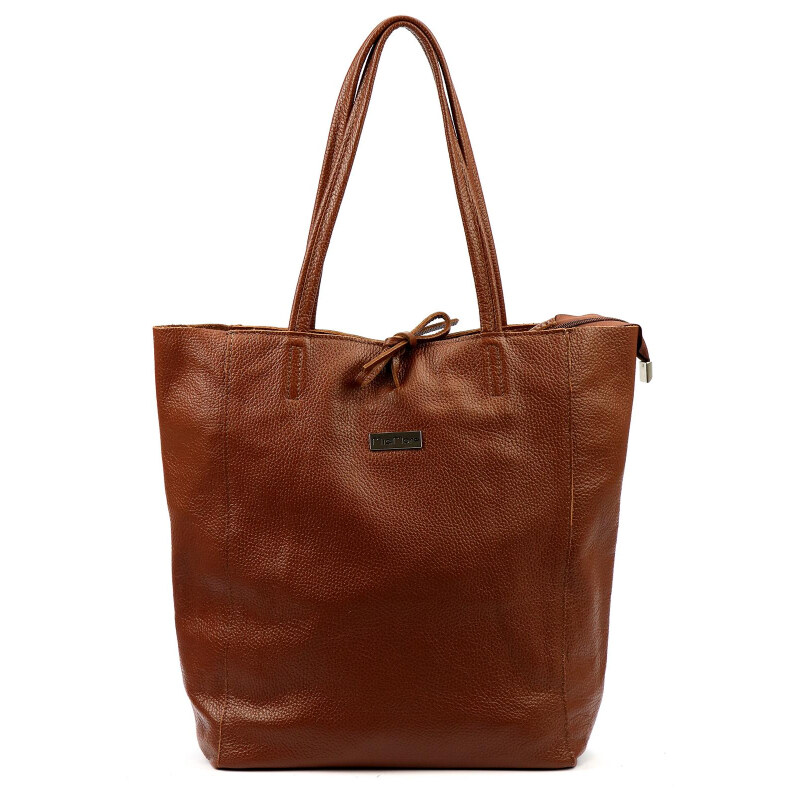 Kožená kabelka MiaMore hnedá KZ2259339 66001116