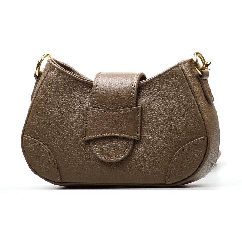 Blaire Kožená crossbody kabelka Leila fango 66001251