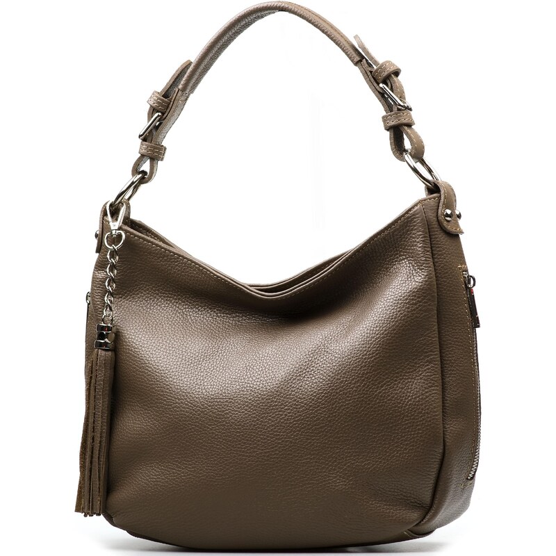 Blaire Kožená kabelka Mira fango 66001255