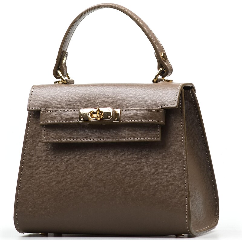 Blaire Kožená kabelka Rachel fango 66001256