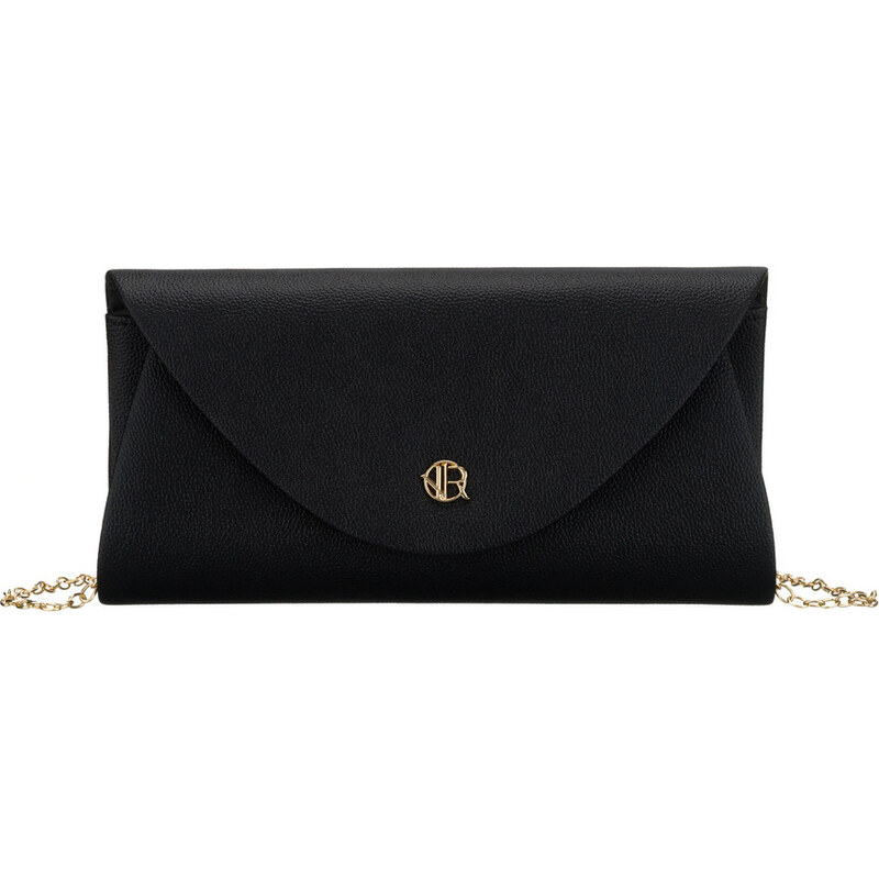 Rovicky Čierna listová kabelka s jemnou textúrou R-XS029-1 66001319