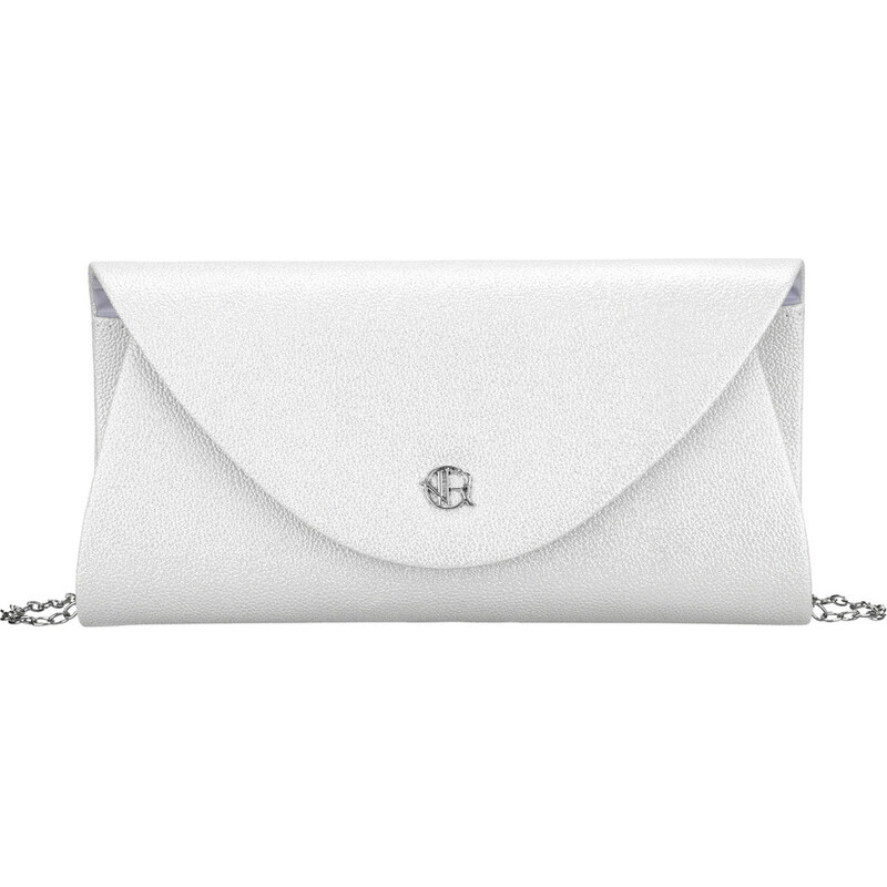 Rovicky Strieborná listová kabelka s jemnou textúrou R-XS029-1 66001318