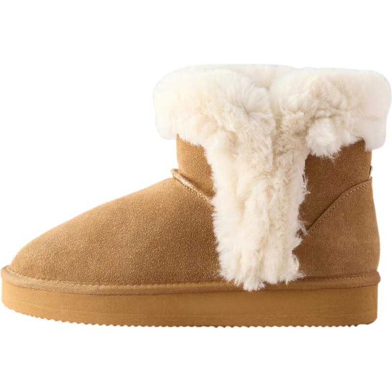 Next Papuče béžová / hnedá 66001469