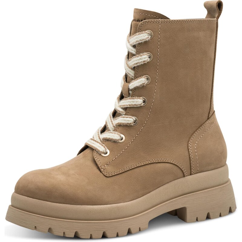 Tamaris Šnurovacie členkové čižmy farba ťavej srsti 66001533