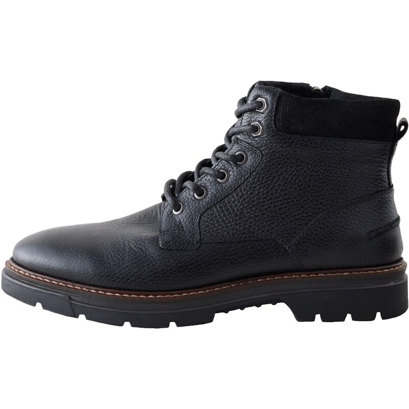 Next Šnurovacie čižmy čierna 66001540