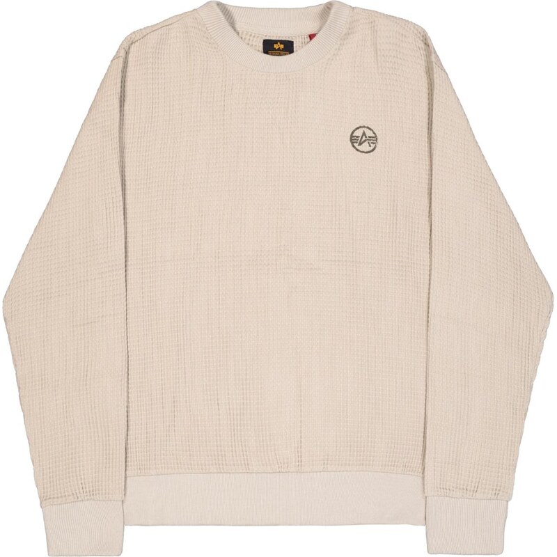 ALPHA INDUSTRIES Mikina svetlobéžová / čierna 66001579