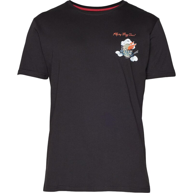 ALPHA INDUSTRIES Tričko Flying Buzz čierna 66001586