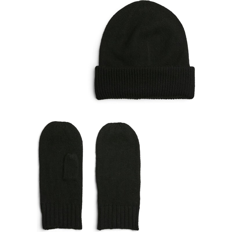 PIECES Čiapky PCNynne čierna 66001676