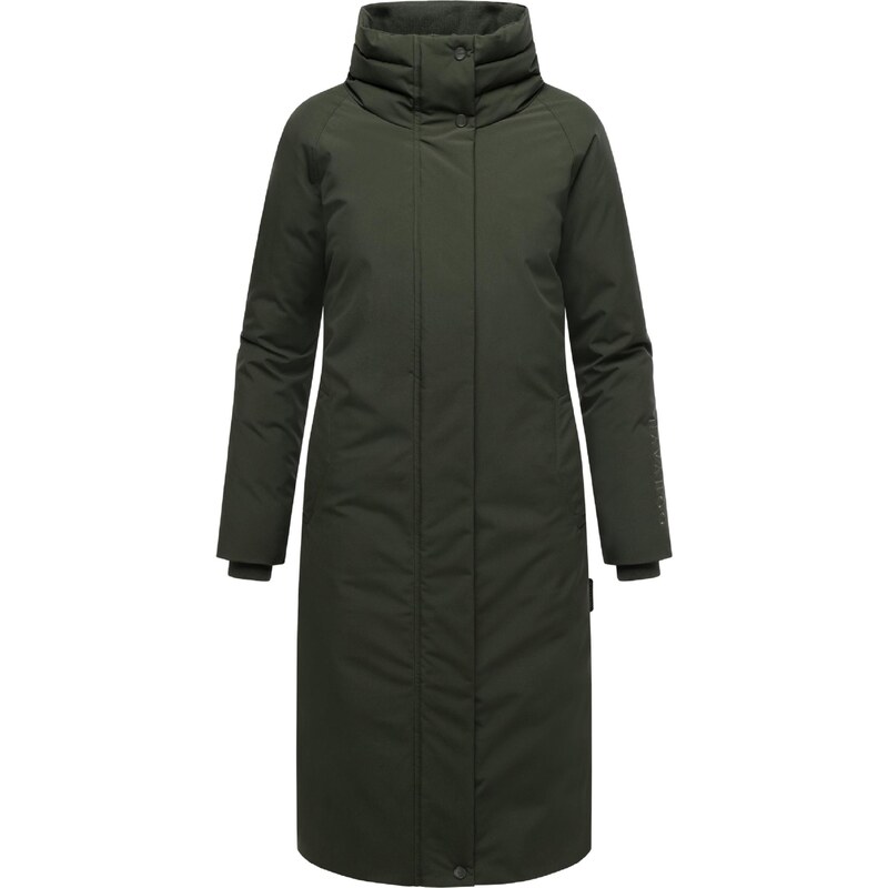 NAVAHOO Zimný kabát Traumblüte 14 tmavozelená 66002025