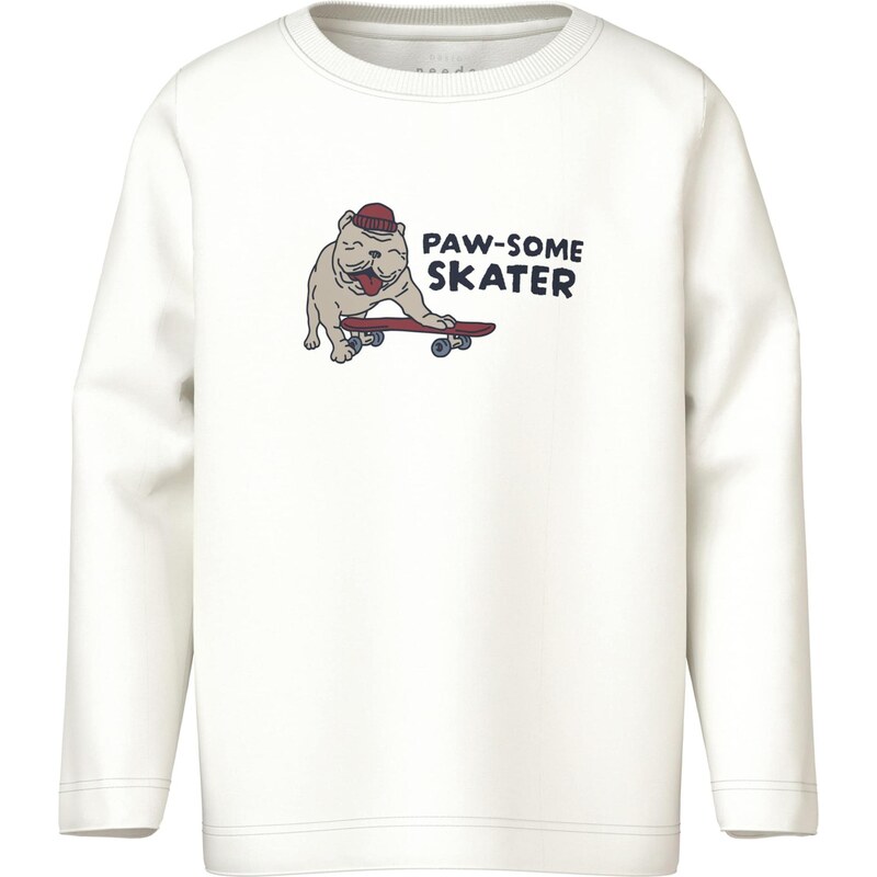 NAME IT Tričko NMMVUX gaštanová / sivá / čierna / biela 66002100