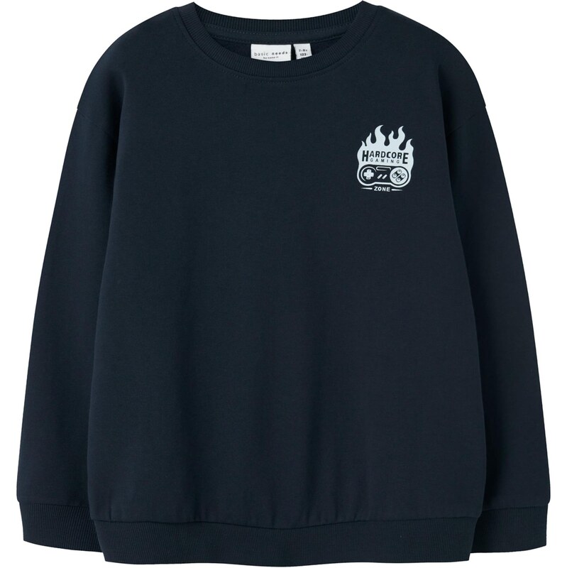 NAME IT Mikina NKMVildar námornícka modrá / pastelovo modrá 66002108