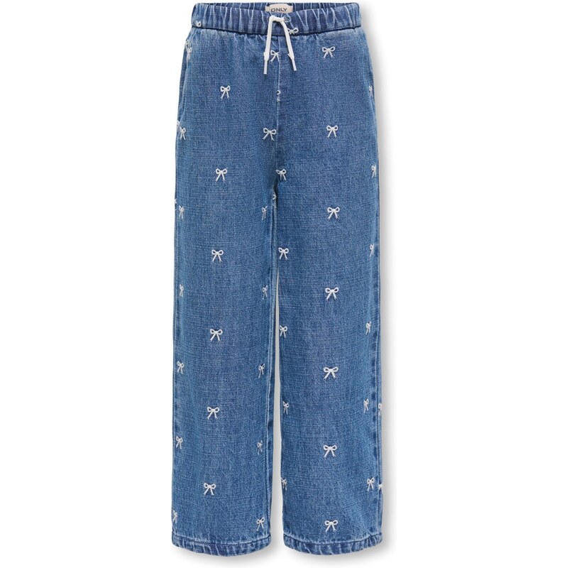 Only Mini Džínsy KMGPIERCE modrá / biela 66002166