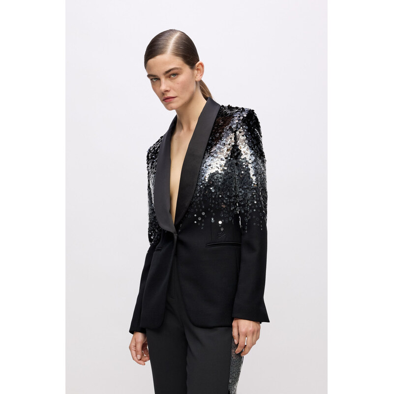 SAKO KARL LAGERFELD KARL STUDIO DEGRADE BLAZER 66001900