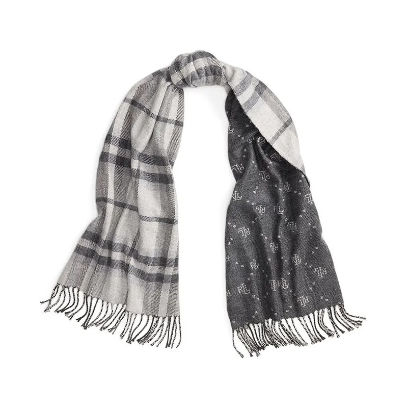 Šál s prímesou vlny Lauren Ralph Lauren 66016795