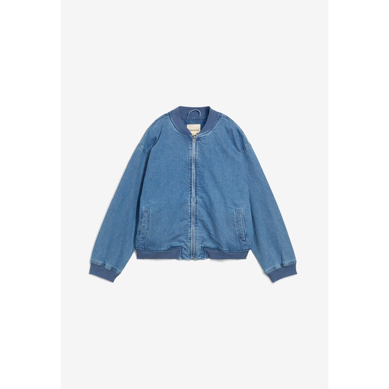 bonprix Bluzón denim, farba modrá 65006317