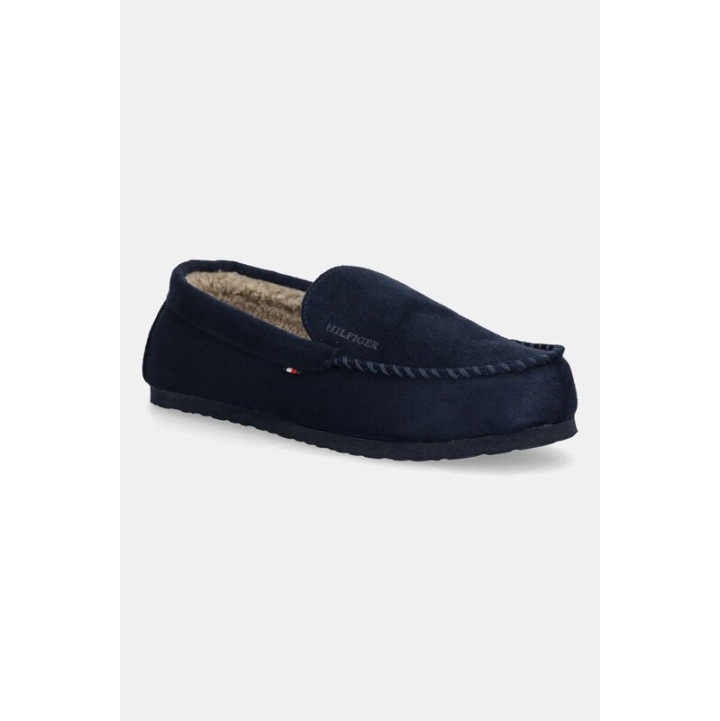 Papuče Tommy Hilfiger HILFIGER M SDE DRIVER HOUSE SHOE 66016838