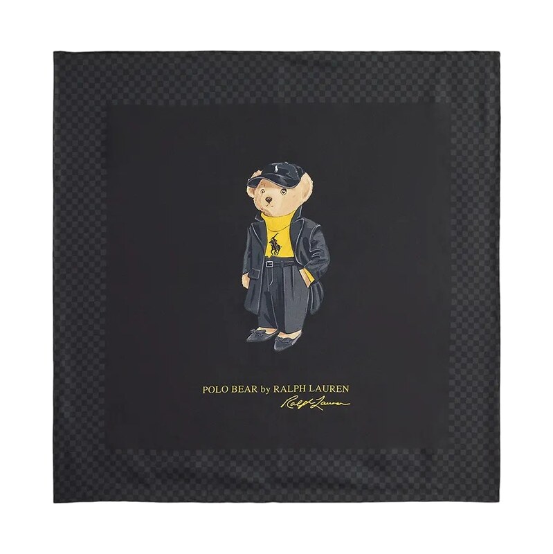 Hodvábna šatka Polo Ralph Lauren 66016945