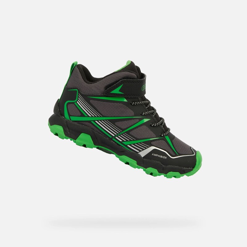 Chlapčenská členková obuv Geox Magnetar B ABX sivá 66007246