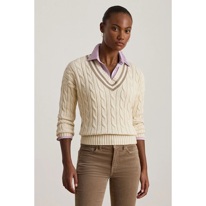 Bavlnený sveter Lauren Ralph Lauren 66013092