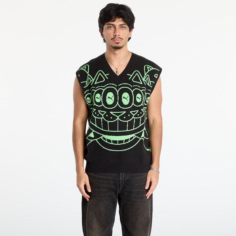 Vesta Puma x RIPNDIP Knitted Vest Puma Black XL 66010343