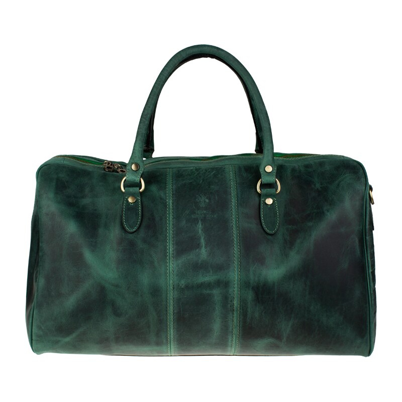 Kožená cestovná taška Galba Cerata Verde zelená NovaKabelka.sk 66010660