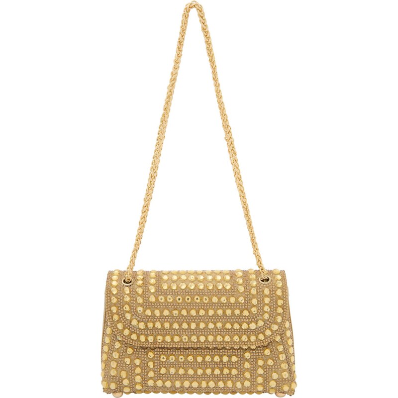 faina Listová kabelka zlatá žltá / zlatá 66141308