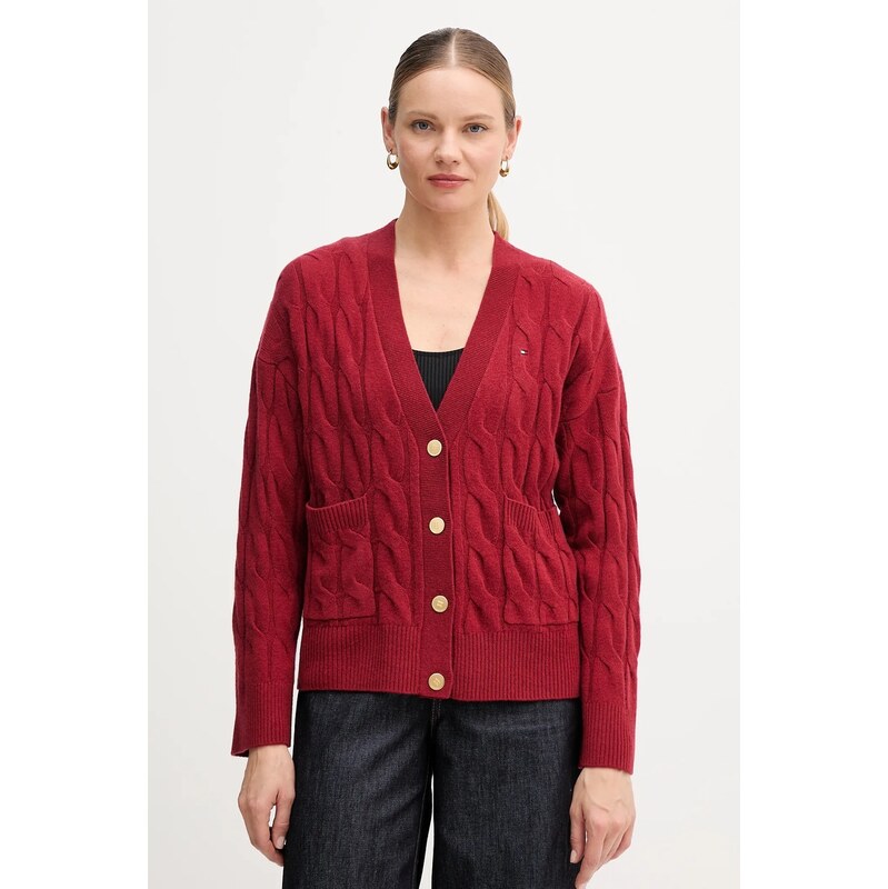 Vlnený kardigán Tommy Hilfiger 66010861