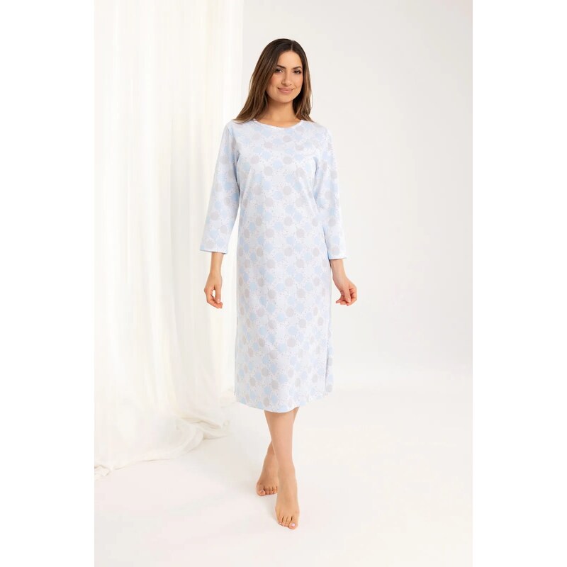 Dámska nočná košeľa Regina 161 3/4 2XL-3XL 67424816