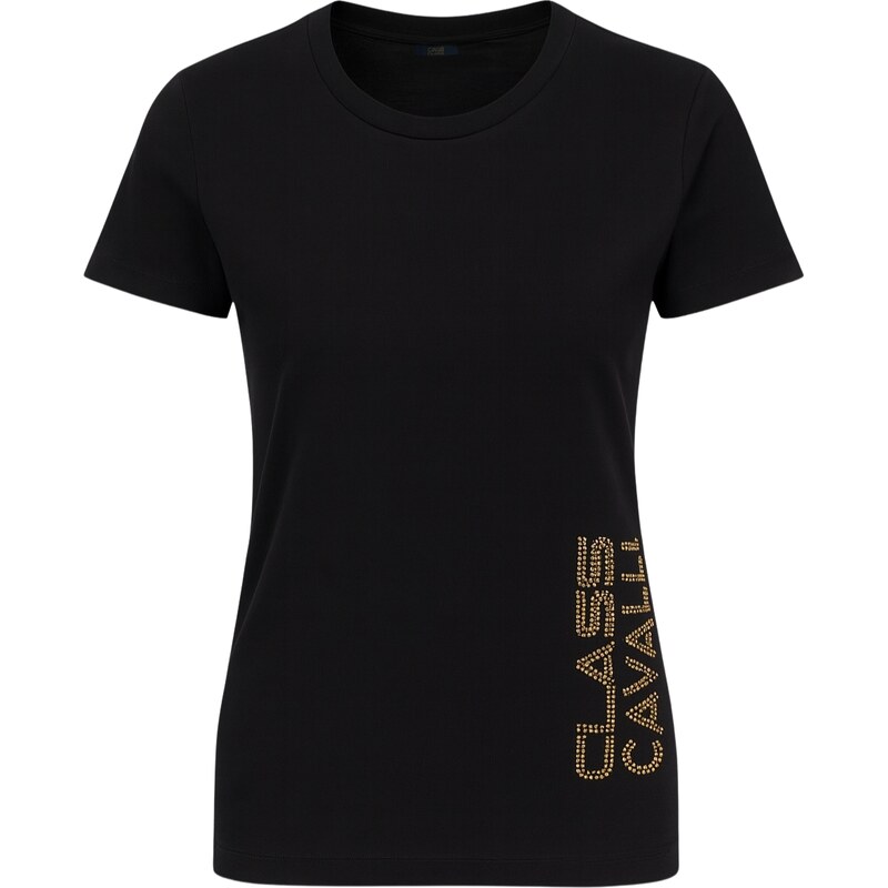 CAVALLI CLASS Logo Black tričko 64897231