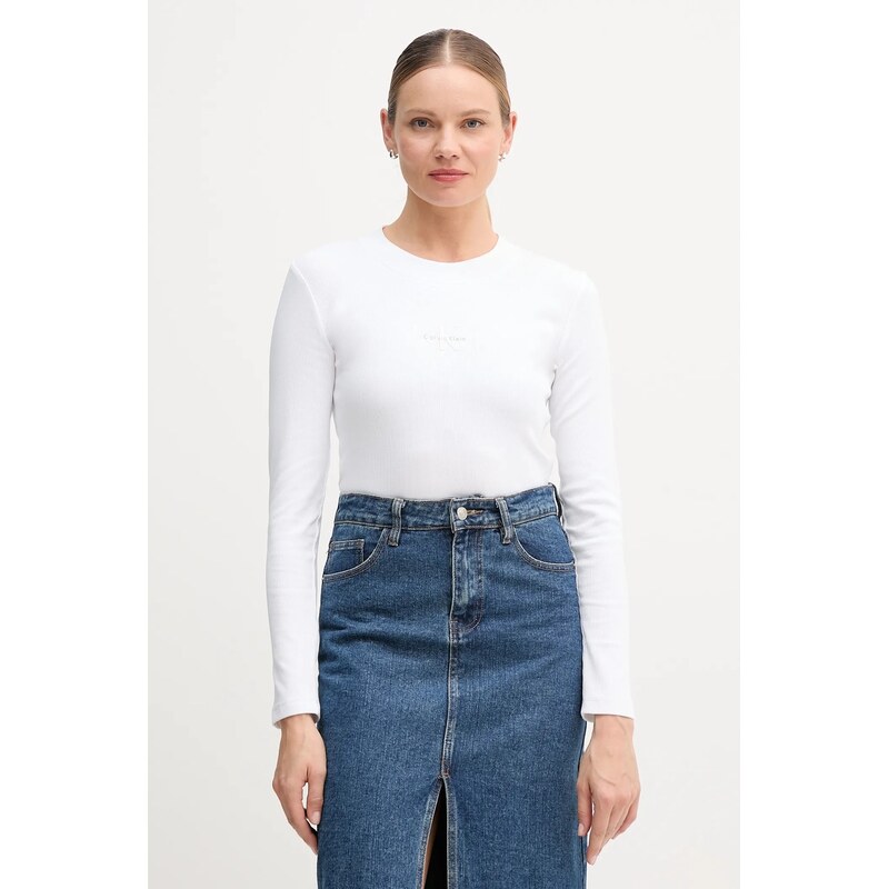 Tričko s dlhým rukávom Calvin Klein Jeans 66513988